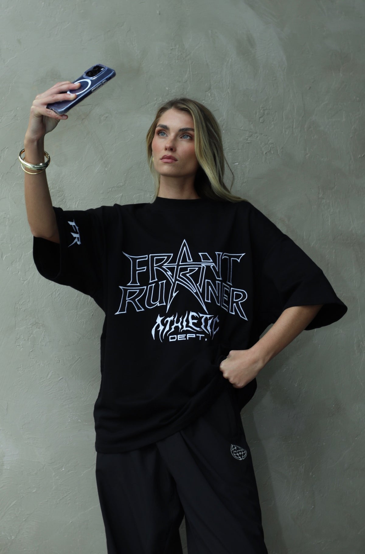 Heavy Medal Tee - Black - Women
