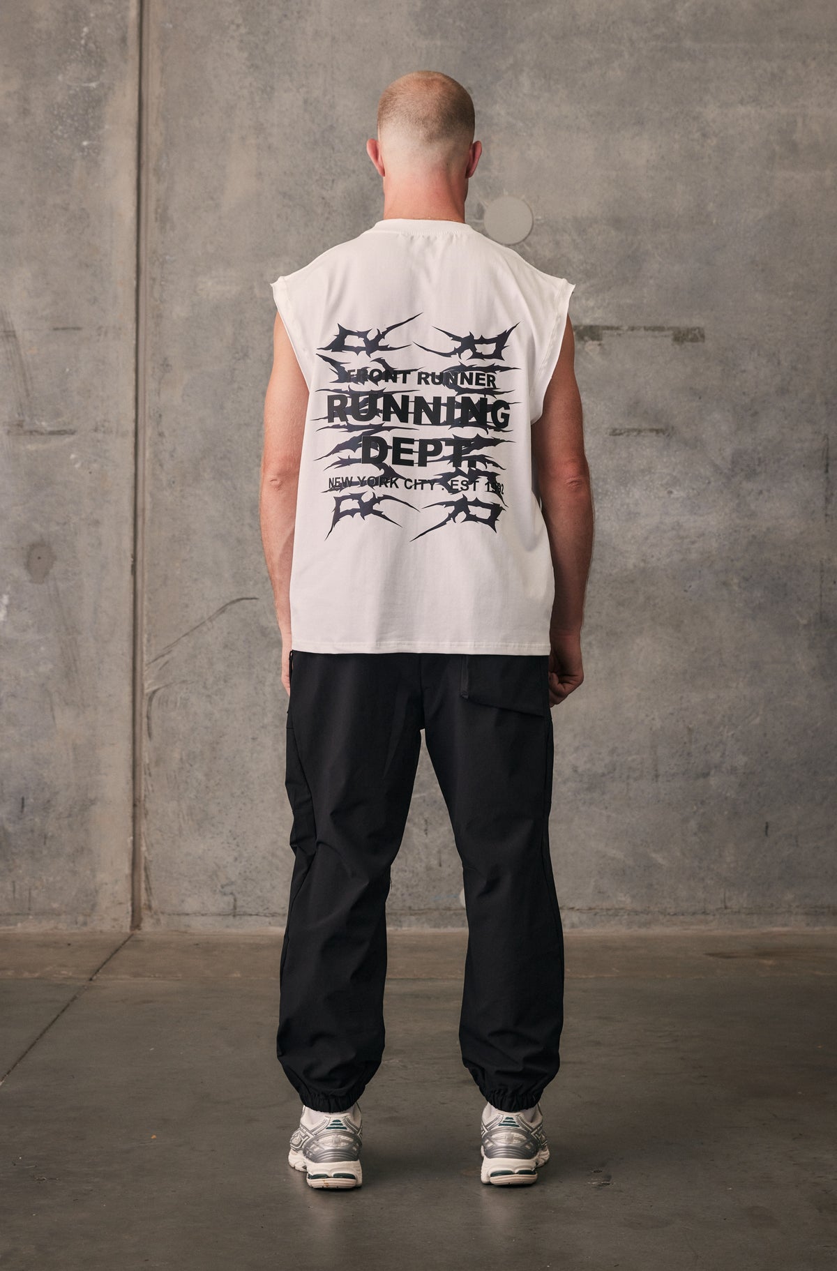 Tribal Dept Tank - White - Men