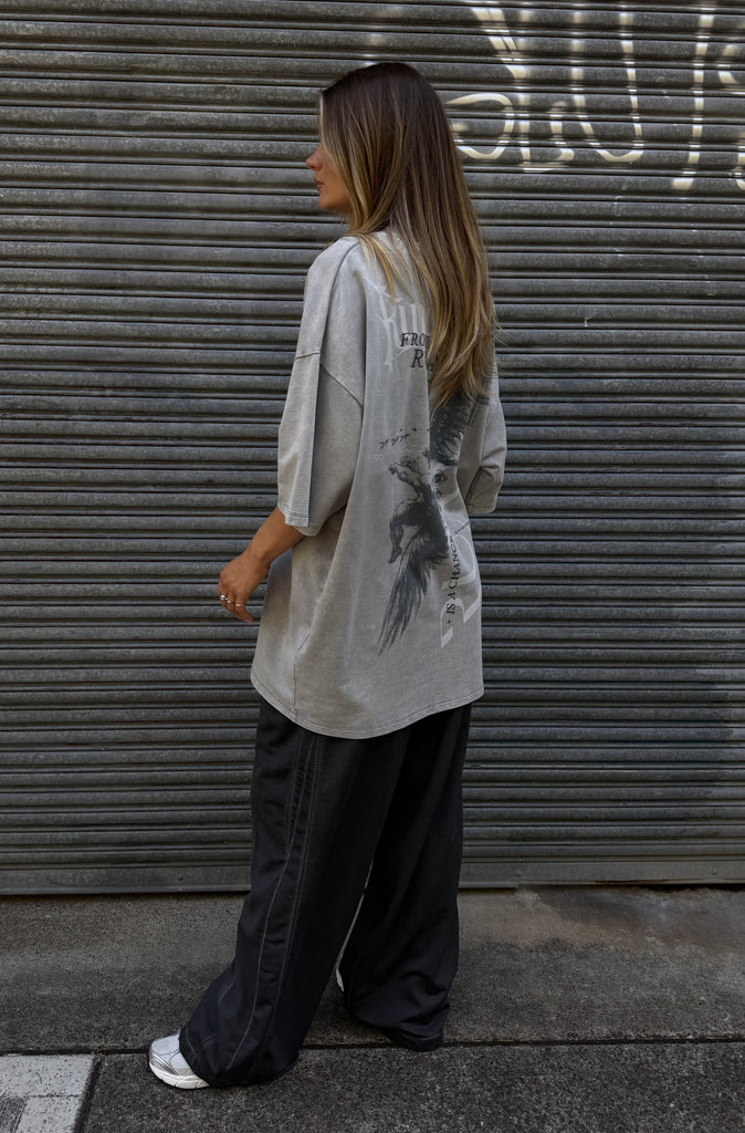 Fall & Rise Tee Concrete