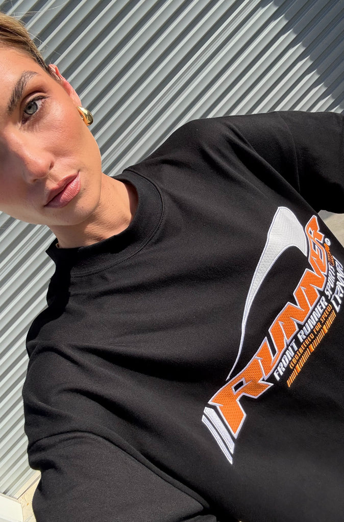 Circuit Tee - Black Mandarin