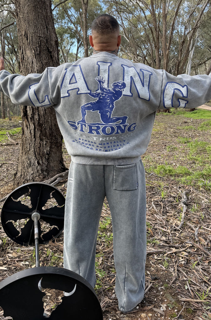 Pillars of Strength Crewneck Concrete