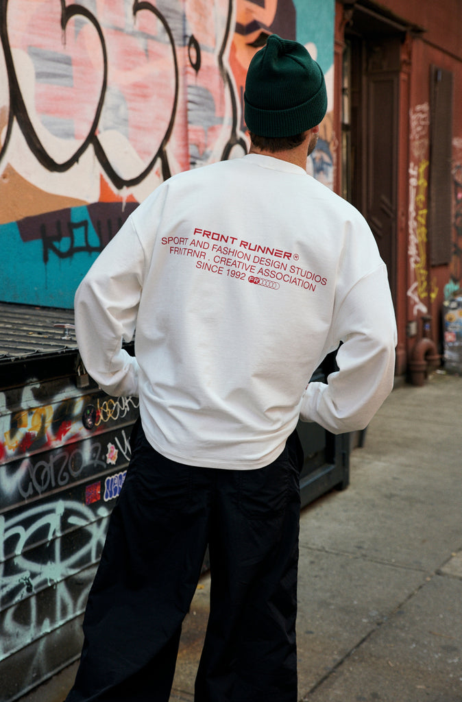 Studio L/S Tee White