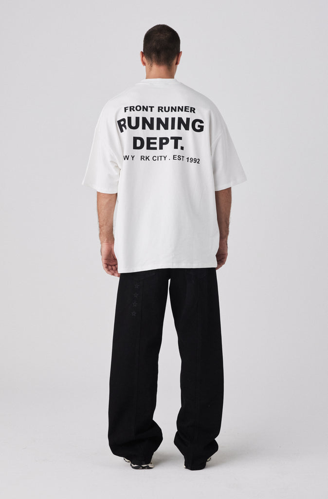Running Dept Tee - Vanilla
