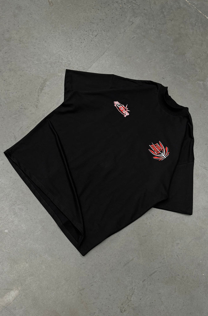 FRNTRNR Academy Tee - Black Fire