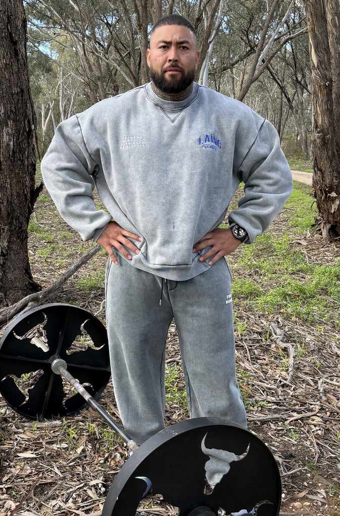 Pillars of Strength Crewneck Concrete