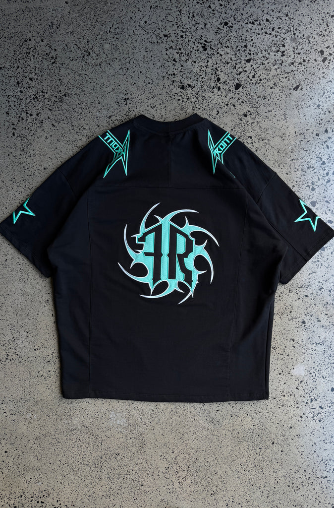 Pyro Tee - Black Tiffany