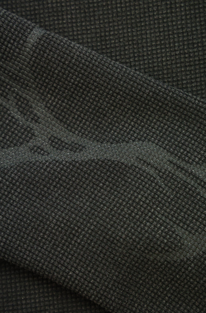 Sandstorm L/S Waffle Tee - Black