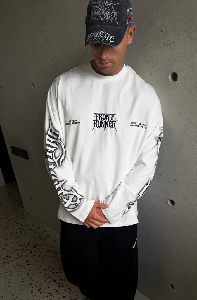 Ashline L/S Tee White