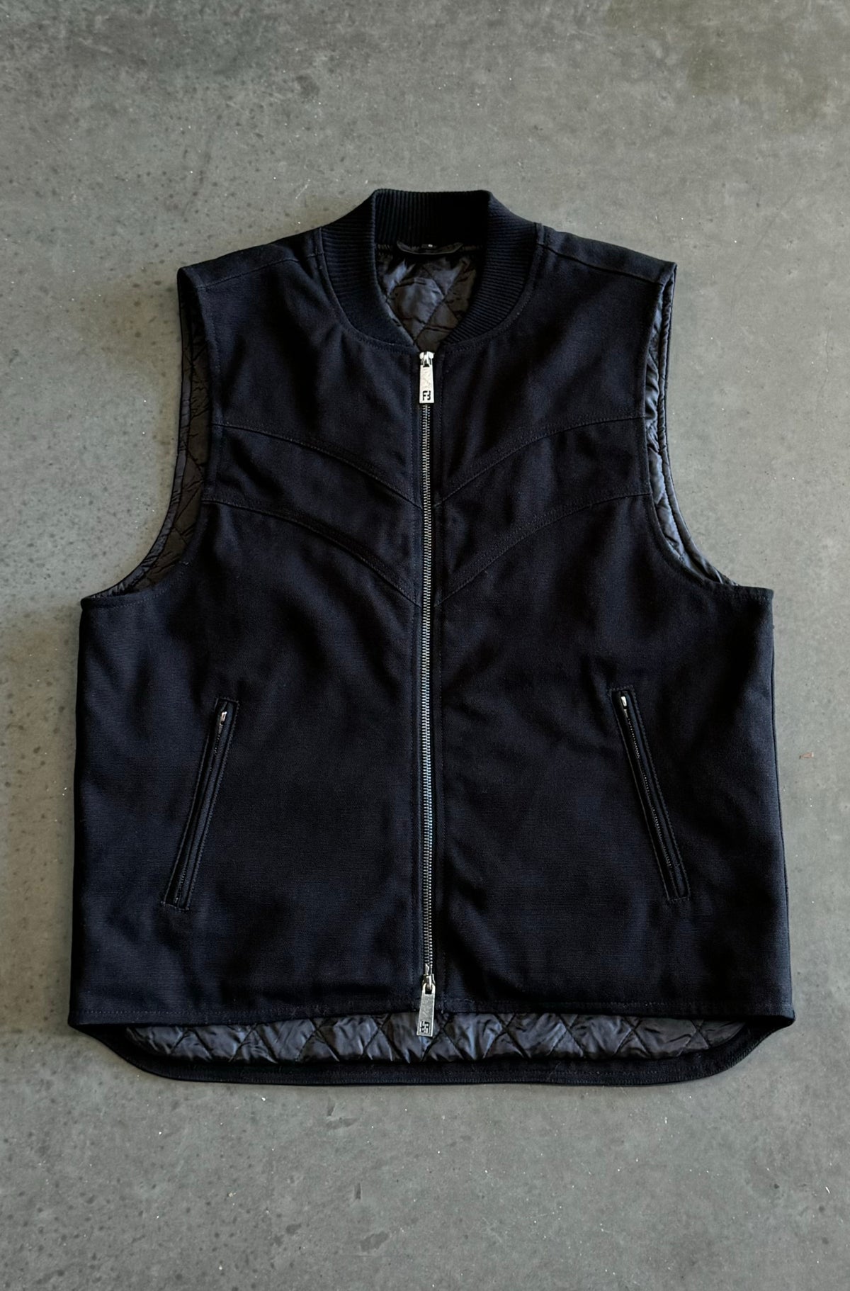 Utility Vest - Black - Hover