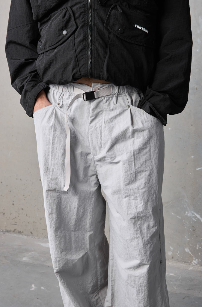 FR Wide Leg Tech Pant - Smoke