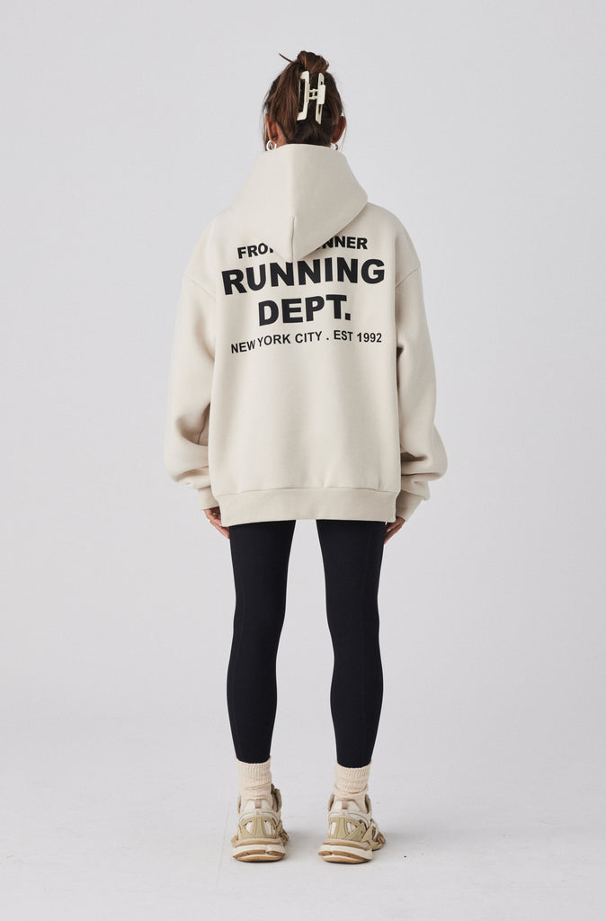 Running Dept Hoodie - Malt
