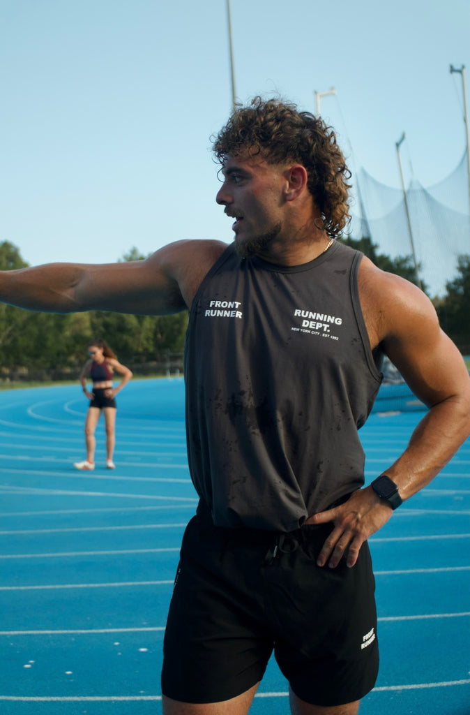Running Dept Singlet - Mercury