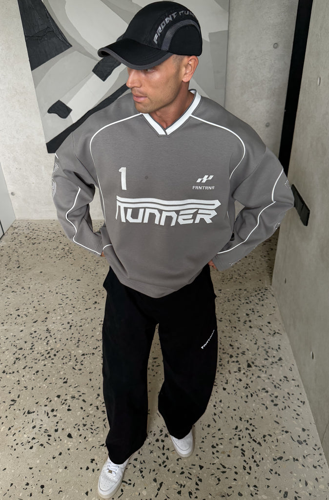 Striker L/S Jersey Grey
