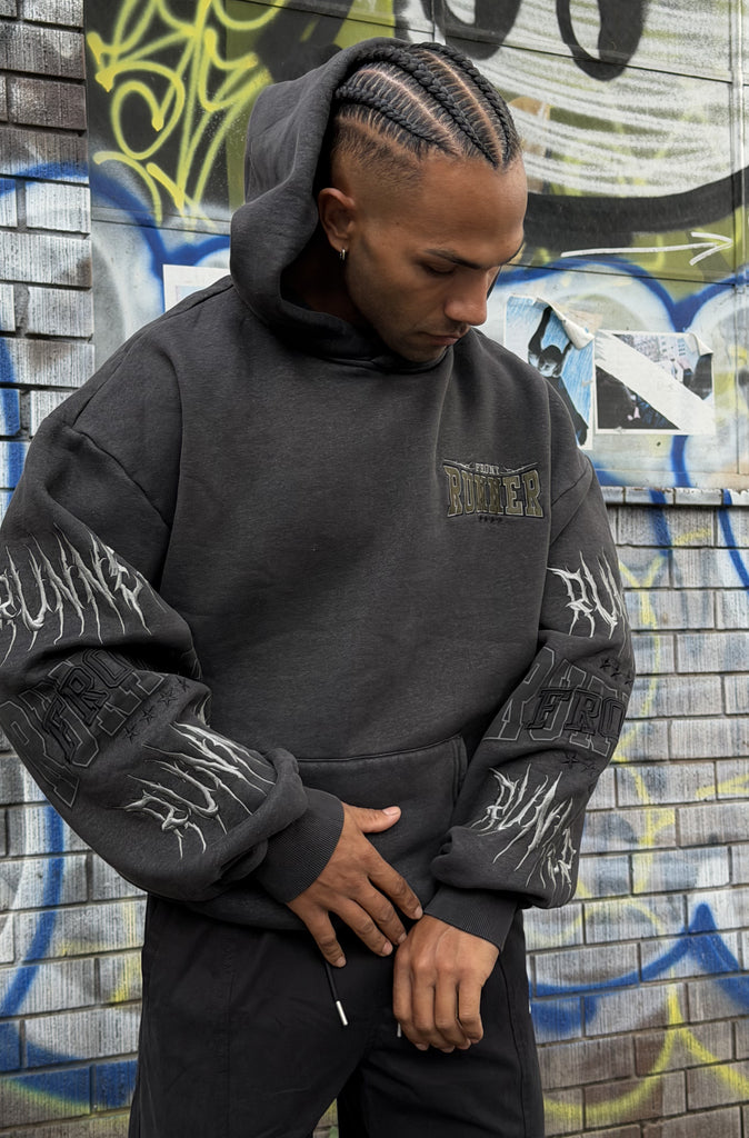 Runner Tribe Hoodie Concrete