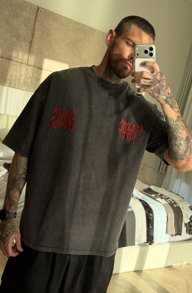 Sigil Tee Washed Black
