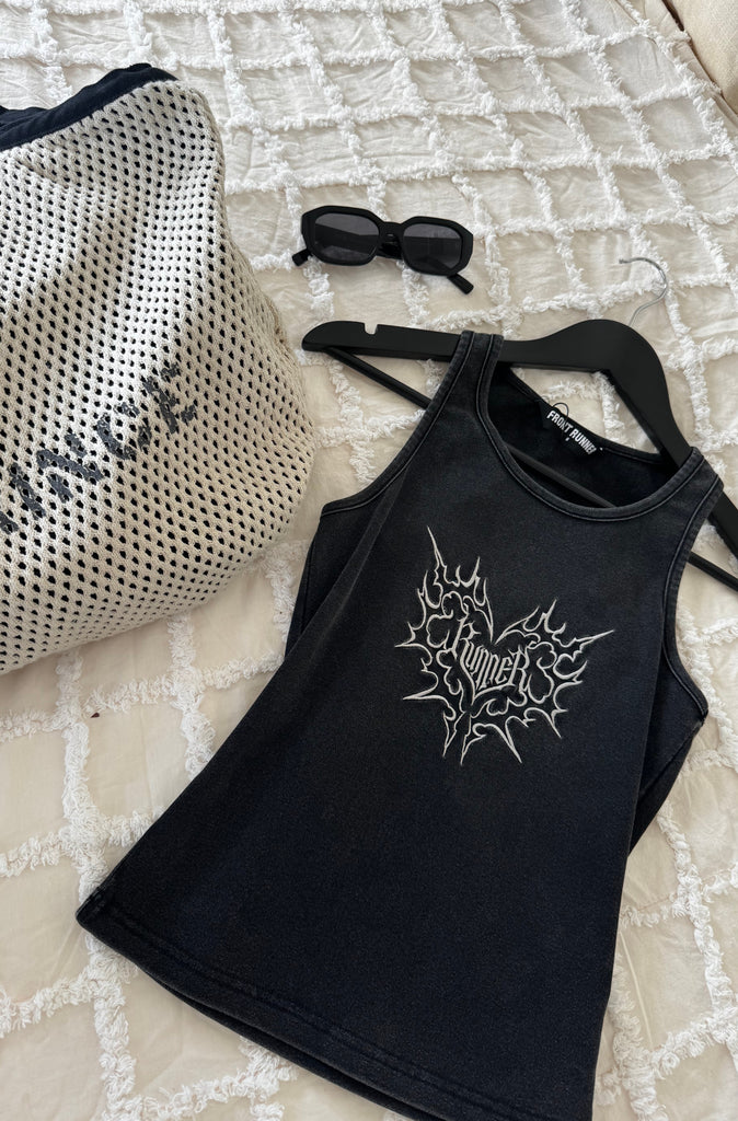 Steelheart Tank - Washed Black