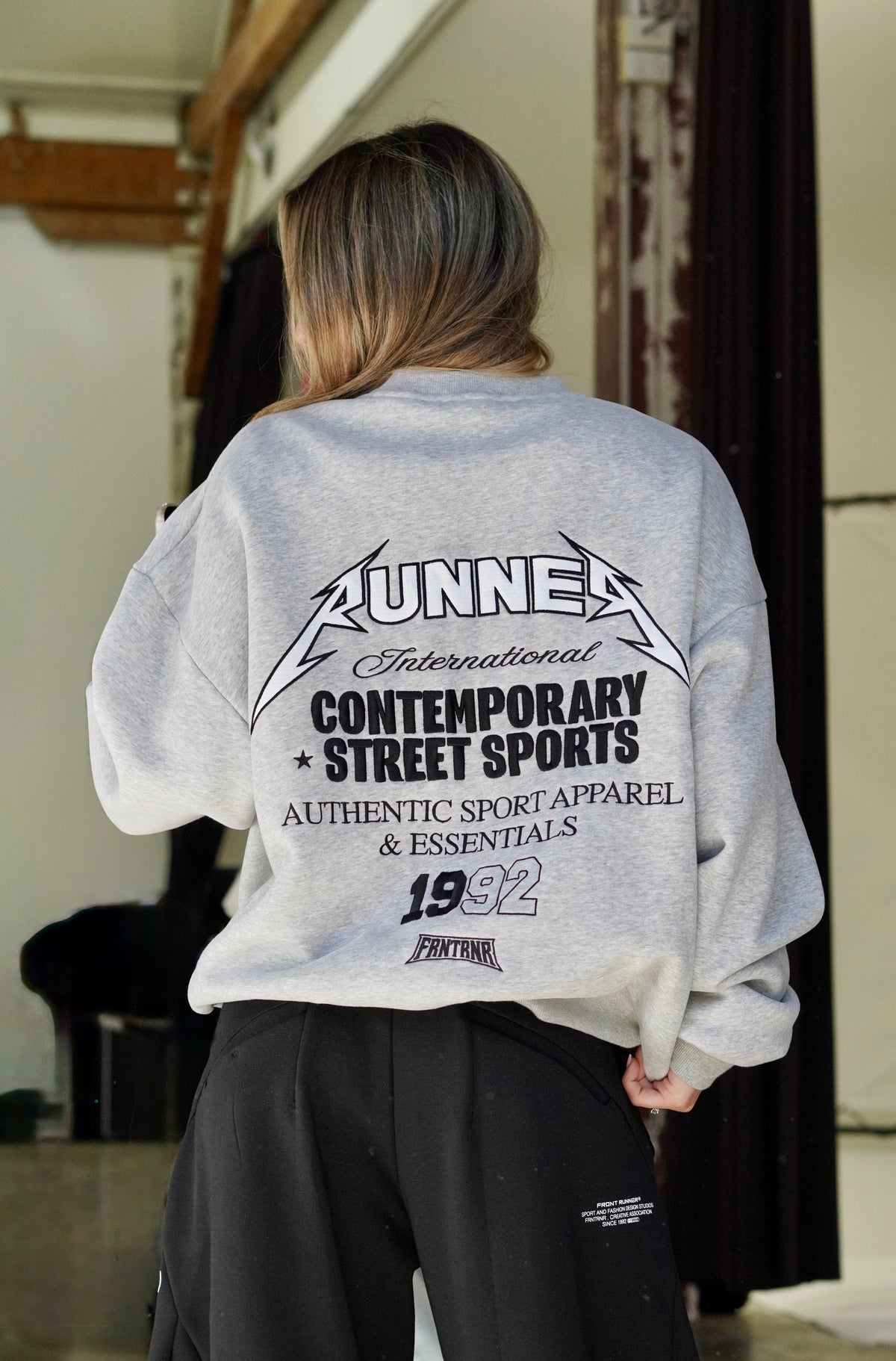 International Crewneck Grey Marle [women]