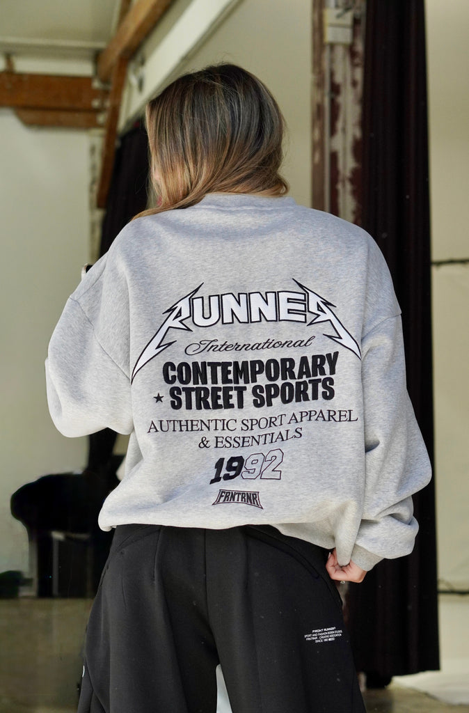 International Crewneck Grey Marle