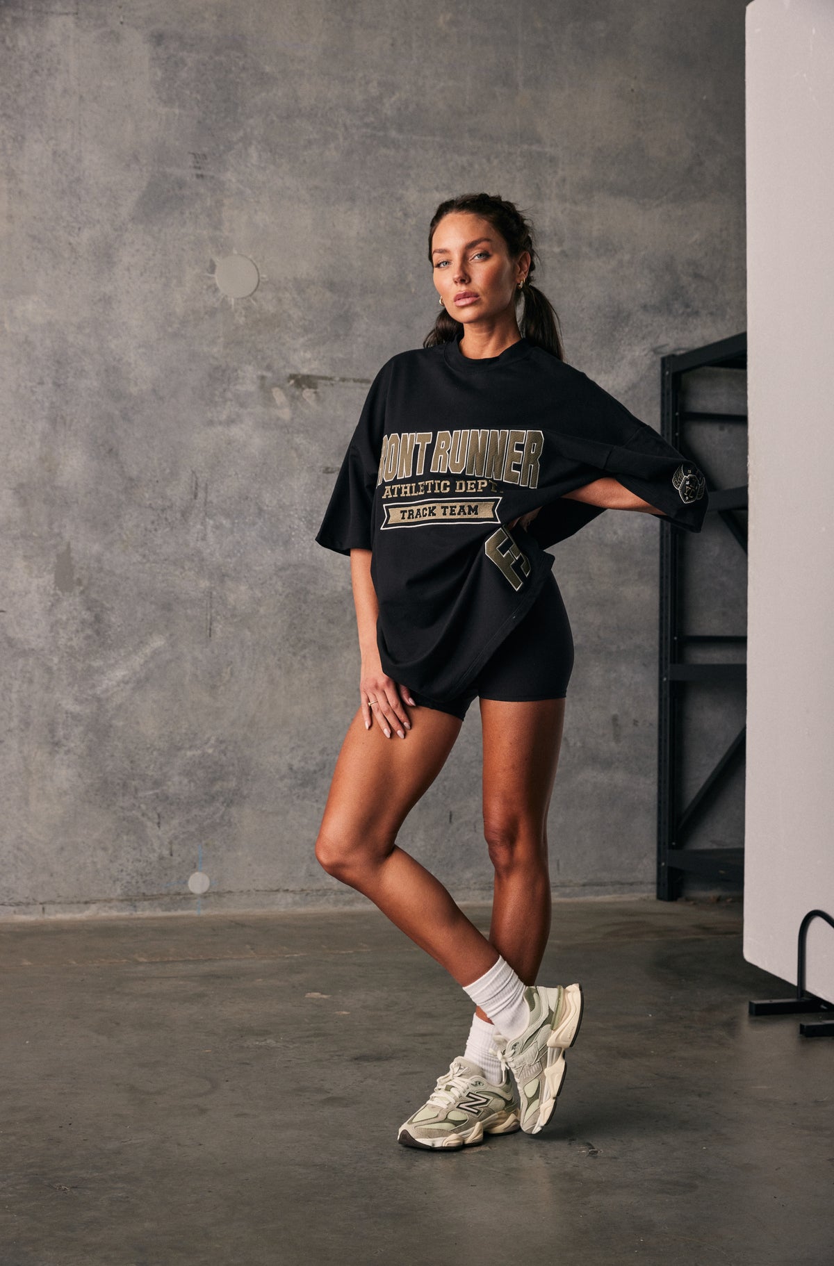 Athletic Department Tee - Caviar - Women