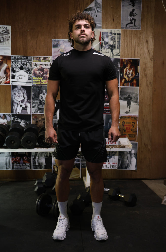 Inter Fitted Tee - Black