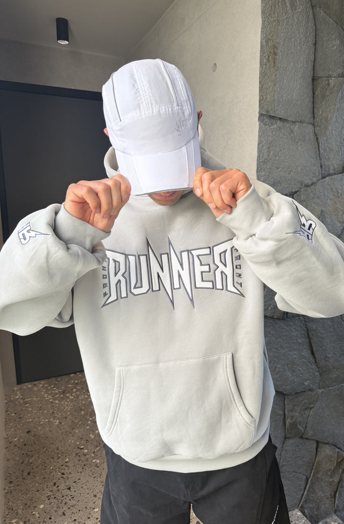 FRNTRNR Bolt Hoodie Grey