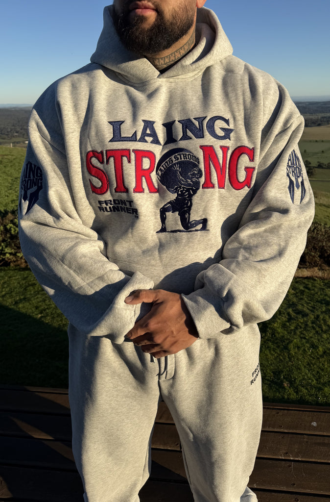 Atlas Rise Hoodie Grey Marle