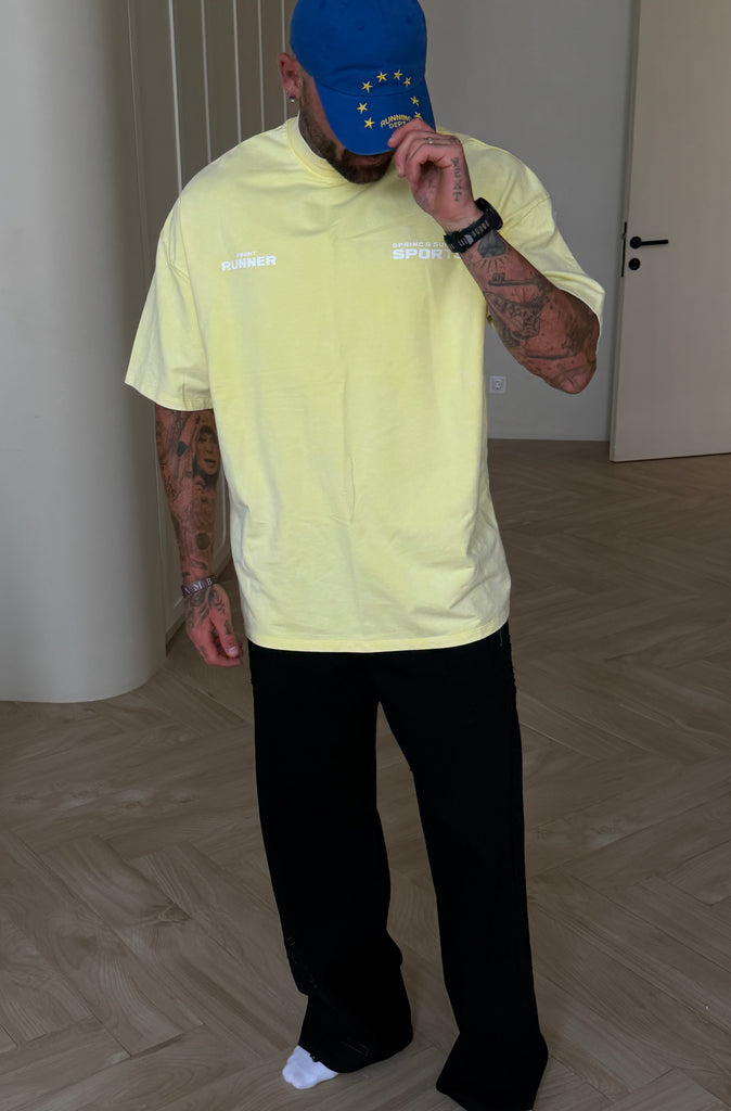 SS Sport Tee Lemon [men]