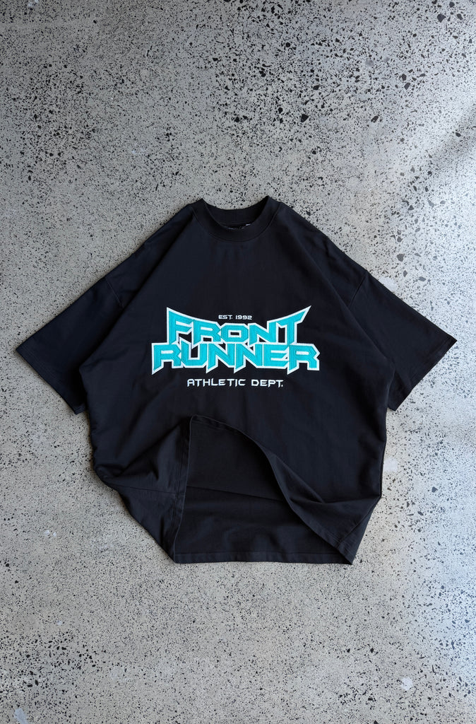 Signal Tee - Black Tiffany