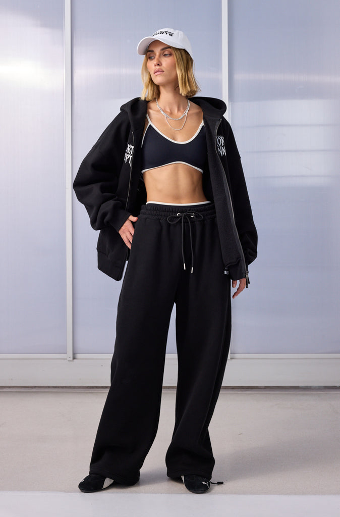 Sigil Zip Hoodie Black