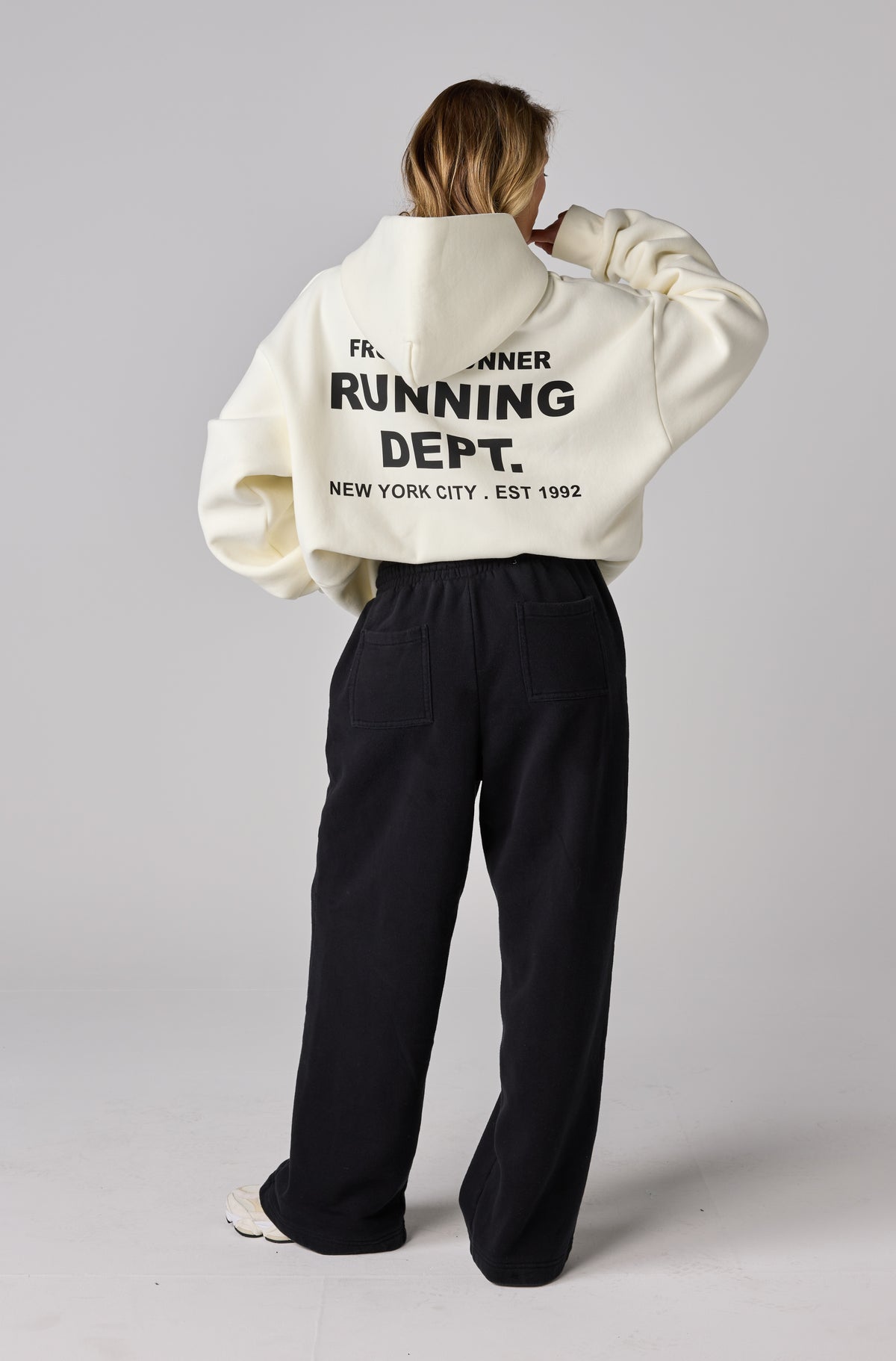 Running Dept Hoodie - Vanilla - Women