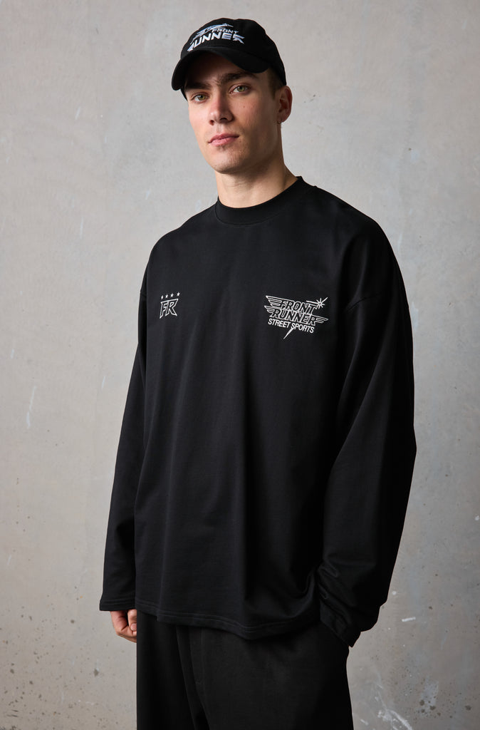 Street Sports L/S Tee - Black