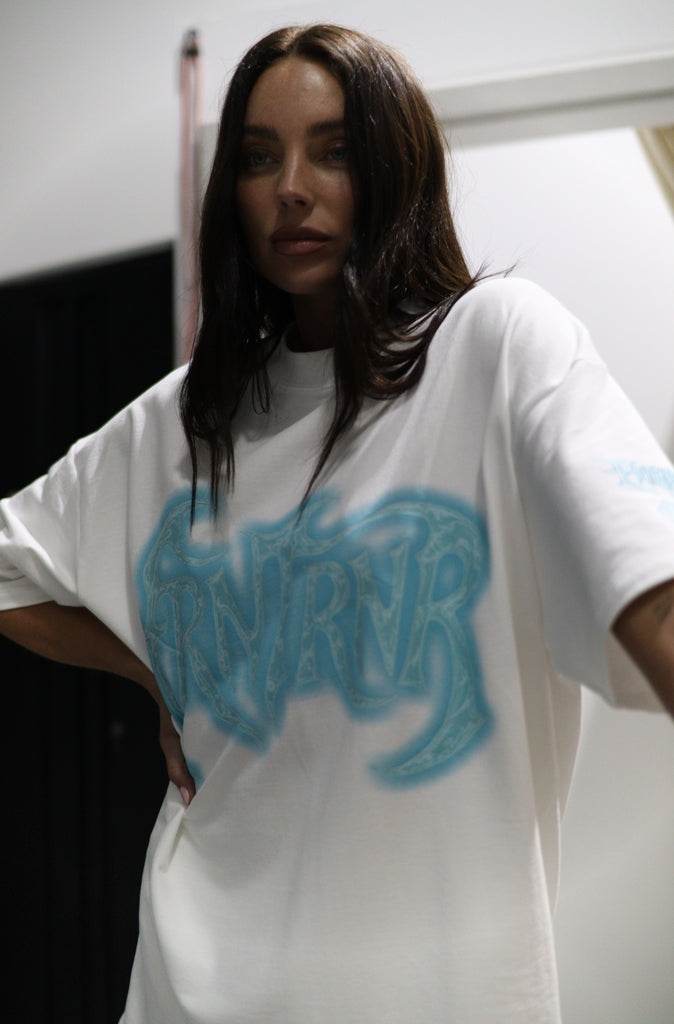 Liquid Glow Tee - Vanilla