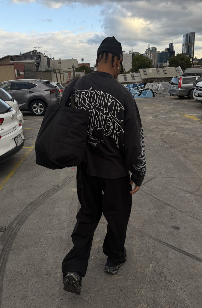 Ashline L/S Tee Washed Black