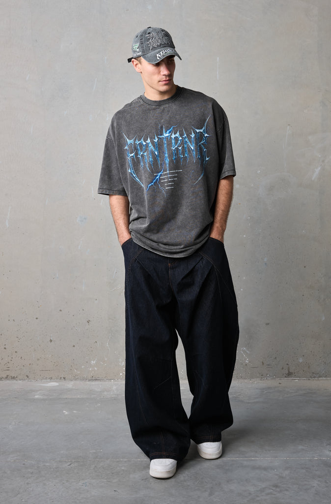 Perfect Storm Tee - Washed Black