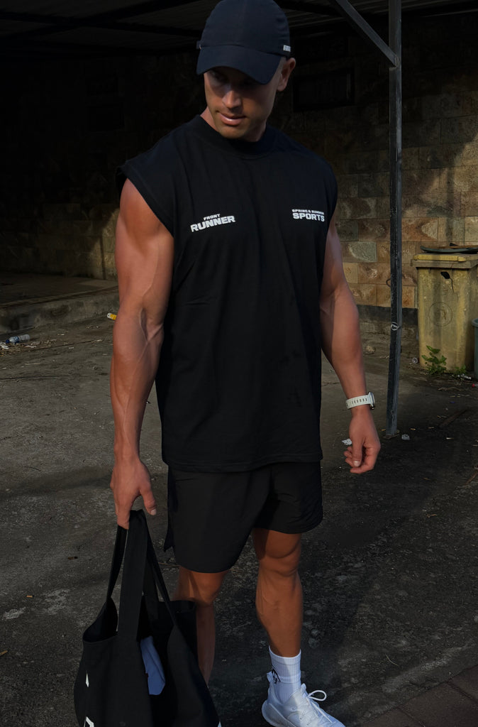 SS Sport Tank - Black