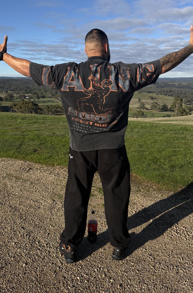 Pillars of Strength Tee Vintage Ember