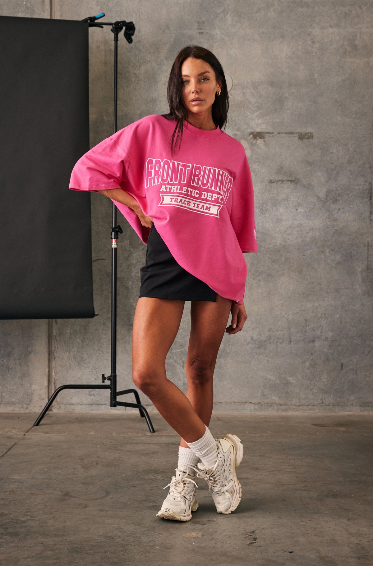 Athletic Department Tee - Flamingo - Women