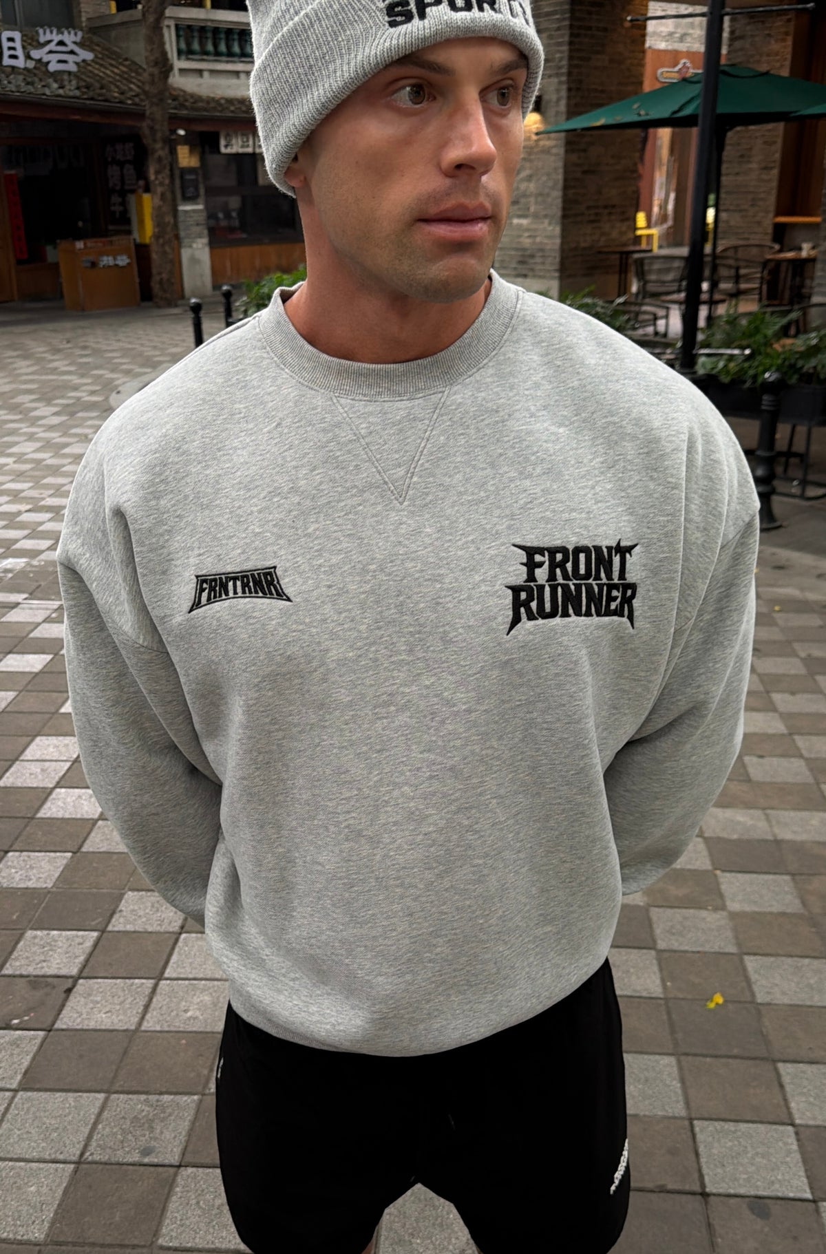 International Crewneck Grey Marle [men]