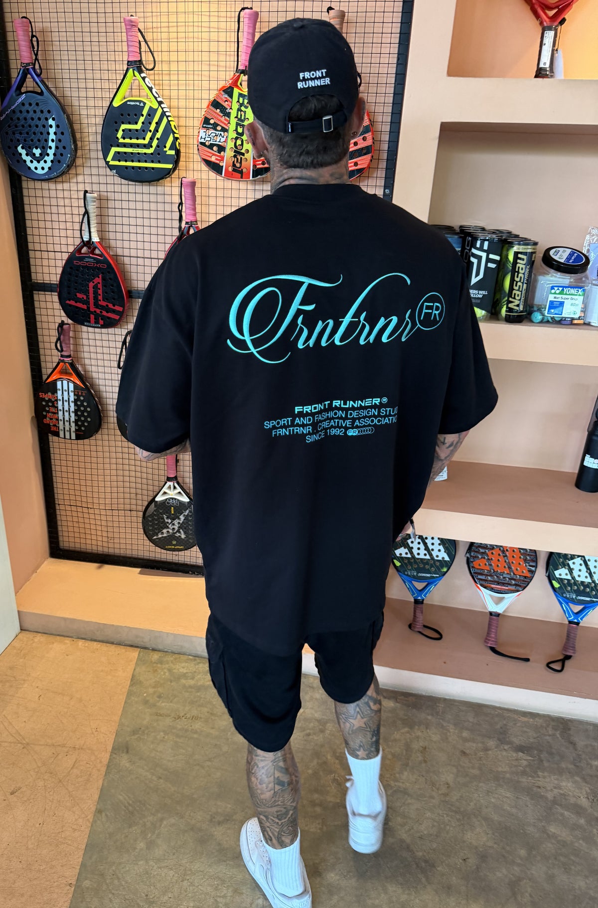 Insignia Tee - Black Teal - Men