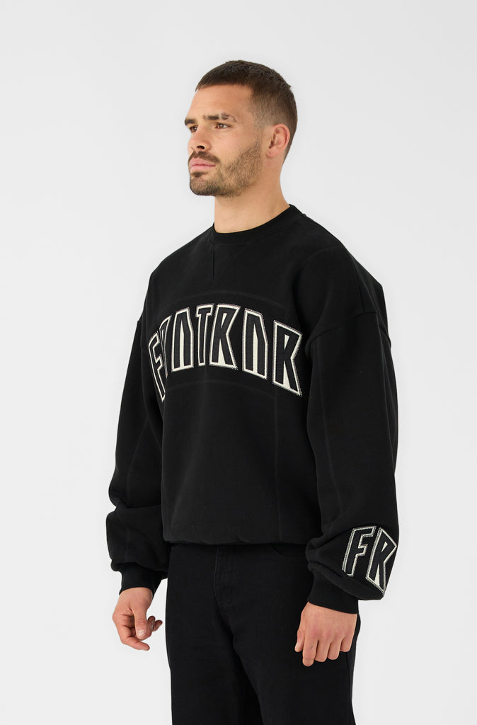 FRNTRNR Crewneck - Black