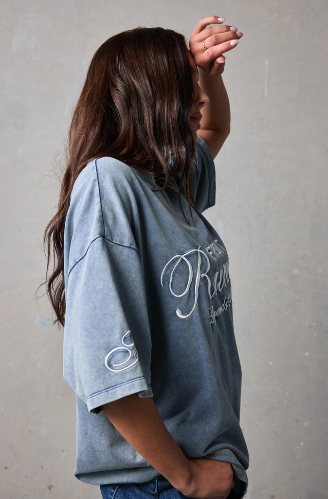 Legends Academy Tee - Denim Wash