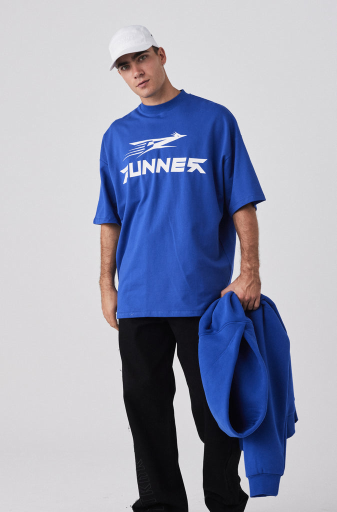 Road Runner Tee - Cobalt