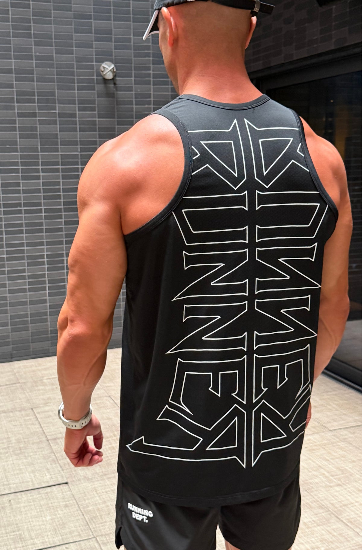 Reflection Singlet Black [men]