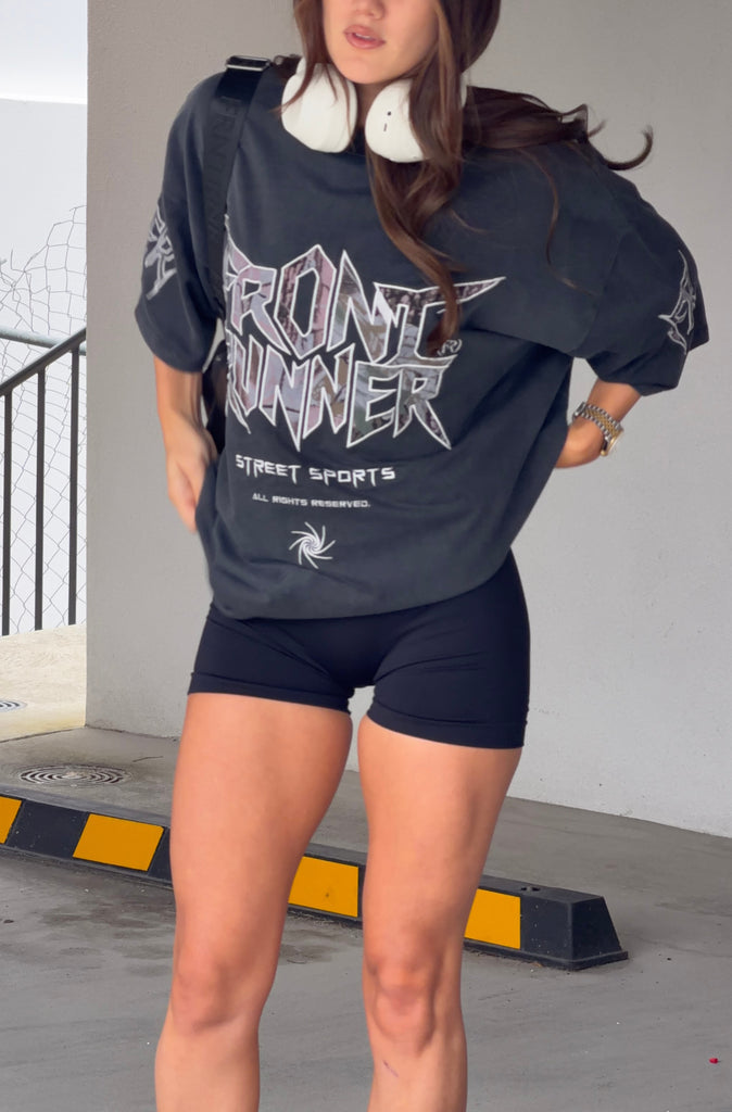 No Mercy Tee Washed Black Camo