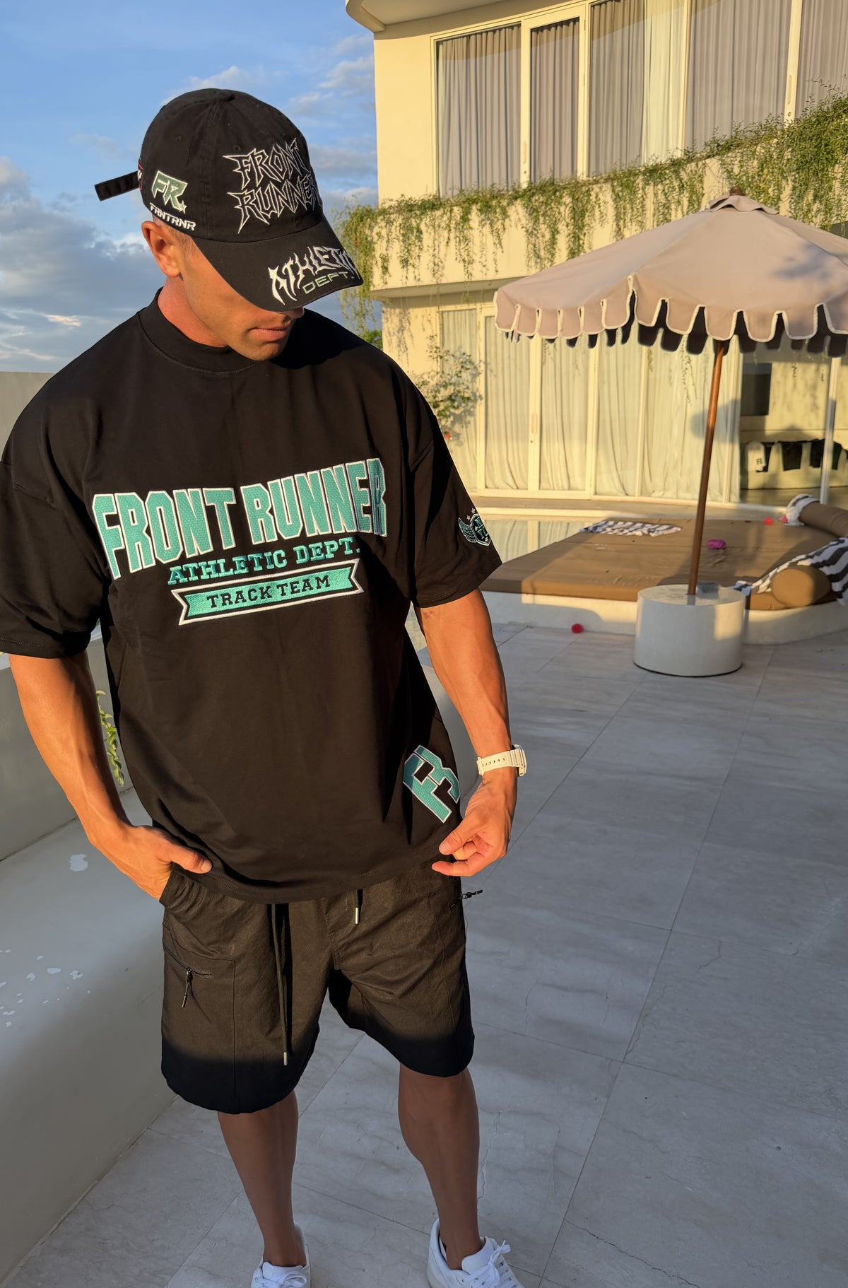 Athletic Department Tee Black [men]