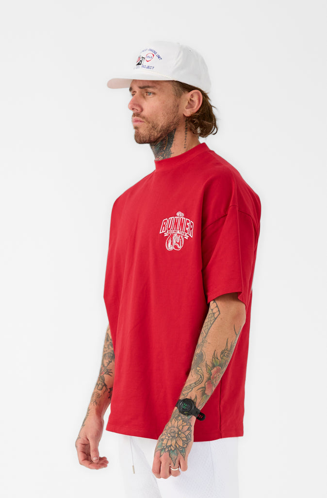 Ringside Tee - Cherry