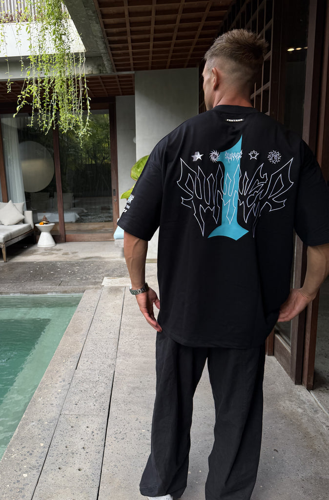 Hybrid Tee Black Tiffany