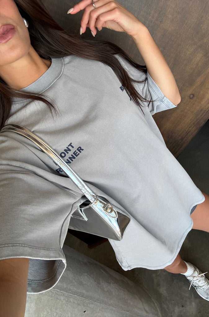 Running Dept Tee - Concrete Midnight