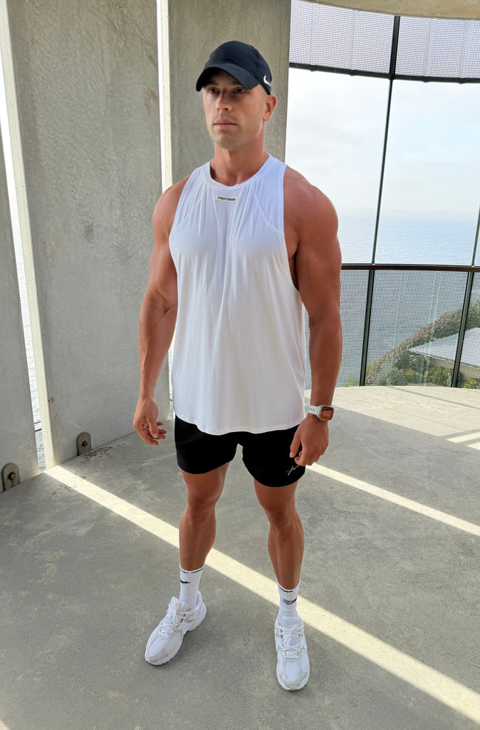 FRNTRNR Taper Tank - White