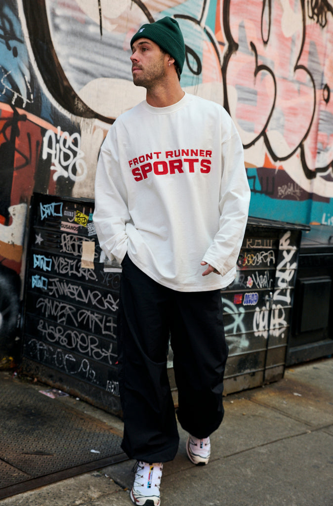 Studio L/S Tee White